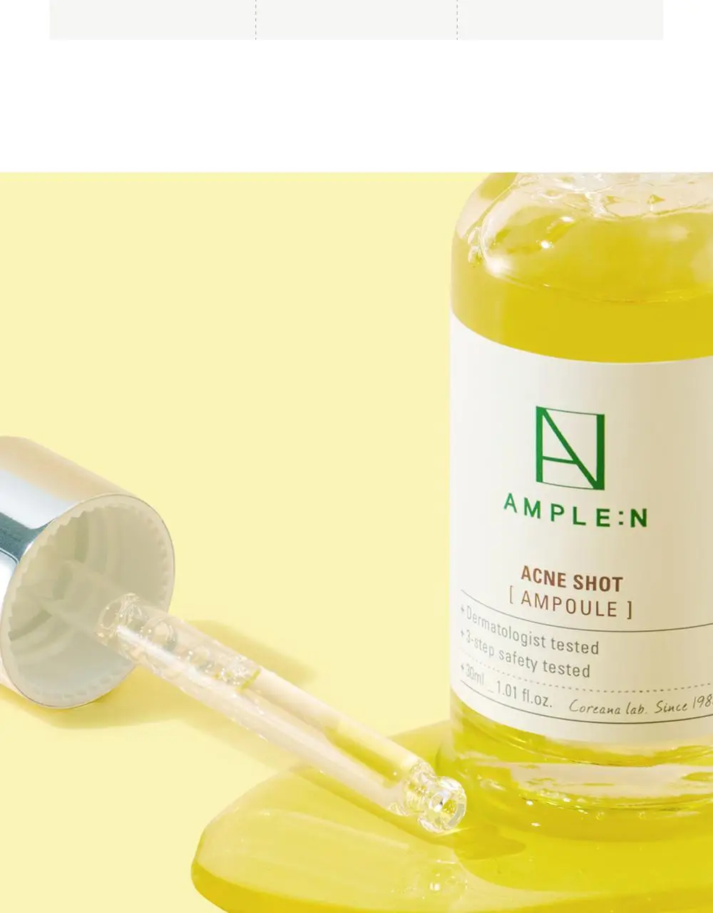 [트러블/과잉피지완화]앰플엔 아크네샷 앰플 30ml 상세페이지 33